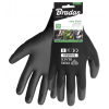 Rękawice ochronne PURE BLACK poliuretan, rozmiar 11